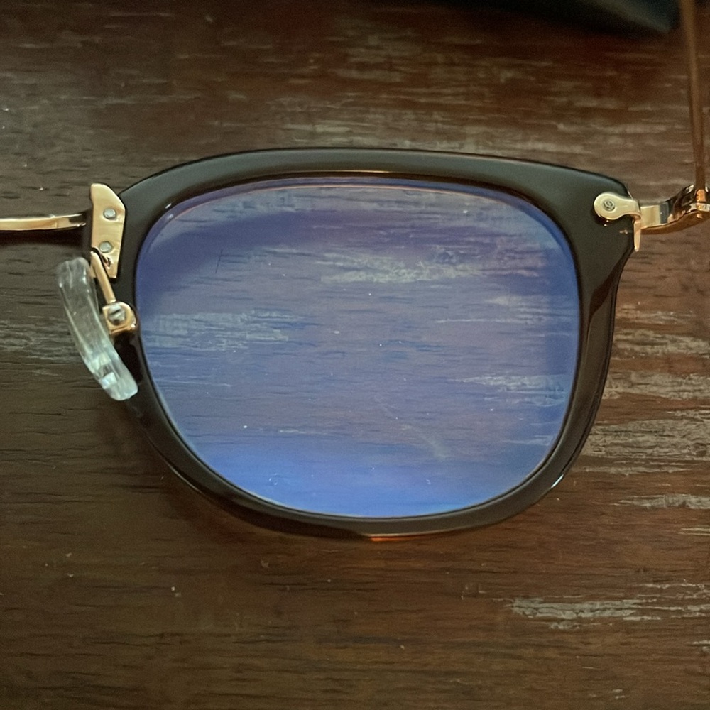 Diff Rue TP-BB169 46-23-145 brown & gold metal eyeglasses w/Black logo soft Case - Picture 7 of 16